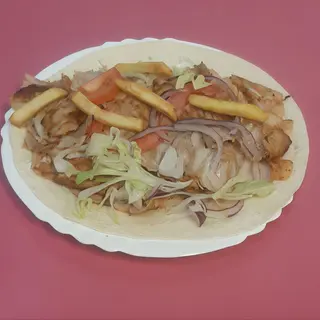 Piadina kebab