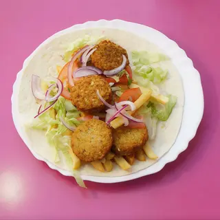 Piadina falafel