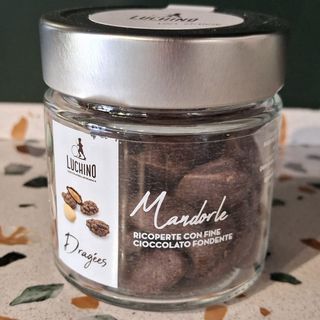 Drageès Mandorle ricoperte di cioccolato fondente