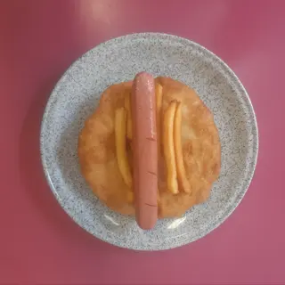 Hot dog fritto