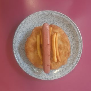 Hot dog fritto