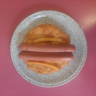 Hot Dog del Forno Due wurstel