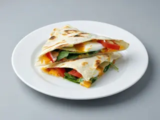 Piadina con stracchino e rucola