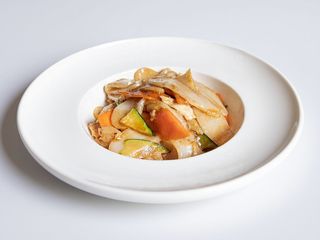 252. Gnocchi di riso con verdure