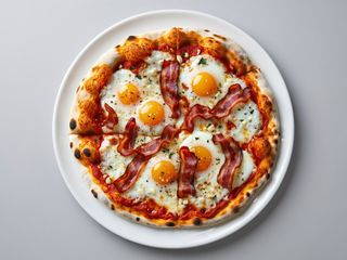 Pizze carbonara