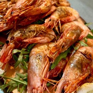 Gamberi rossi alla griglia