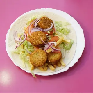 Piadina falafel