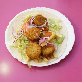 Piadina falafel