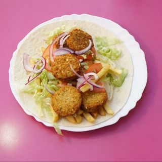Menù piadina falafel