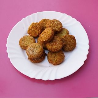  Vaschetta falafel e pane 