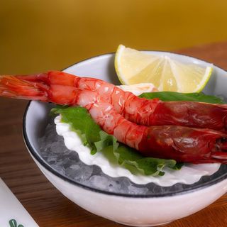 Sashimi di gambero rosso