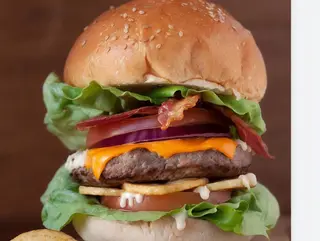 Hamburger beco uovo