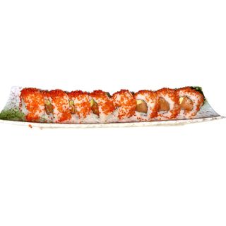 Uramaki salmone tobiko roll - 8 pezzi