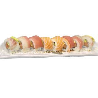 Uramaki rainbow roll - 8 pezzi