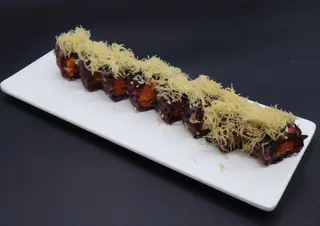 69. Black spicy salmon - 8 pezzi