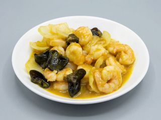 39 - Gamberetti in salsa curry