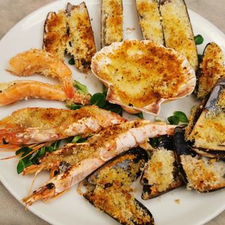 Misto di mare gratinato