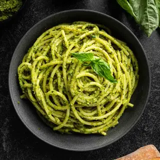 Spaghetti al pesto