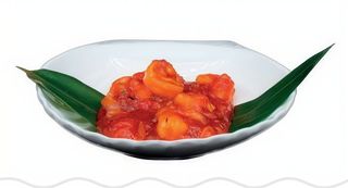 48. Gamberi con salsa chili