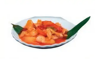 59. Pollo agrodolce