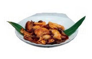 60. Pollo funghi e bambu'