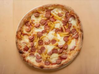 Wurstel e patatine fritte normale