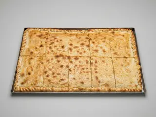 Ciaccino con kebab e mozzarella maxi