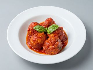 Polpette al sugo per 1 persona 
