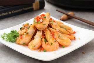 Gamberi sale e pepe 椒盐虾