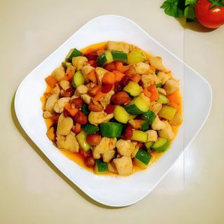 Pollo Gongbao 宫保鸡丁