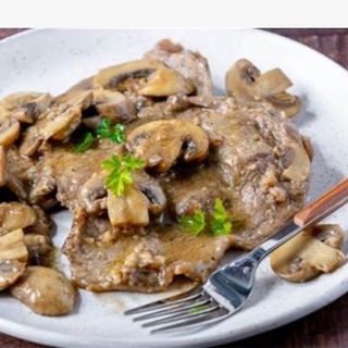 Scaloppine ai funghi
