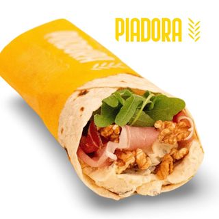 Speck, gorgonzola, rucola e noci