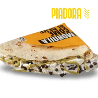 Crema al pistacchio, ricotta dolce e gocce di cioccolato