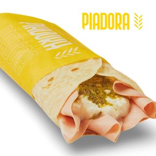 Mortadella, stracciatella e pesto di pistacchi