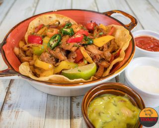 Fajitas di pollo - completo