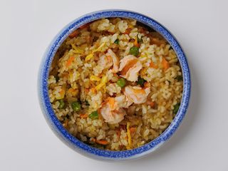 Riso Saltato con Gamberi