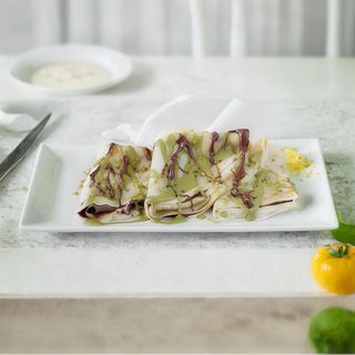 Crepes crema di cioccolato e pistacchio