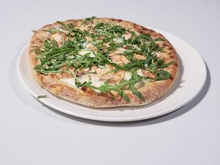 Pizza salmone