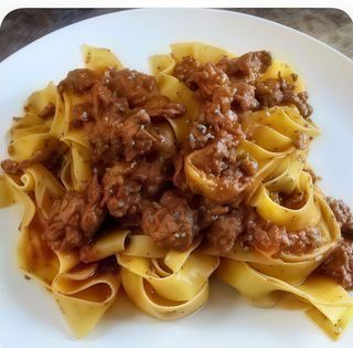 Pappardelle al ragù