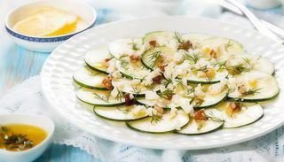 Carpaccio di zucchine