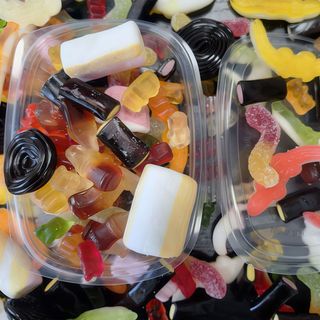 Vaschetta caramelle miste Haribo ml 375