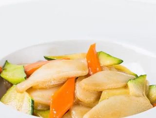 Gnocchi di riso con sesamo
