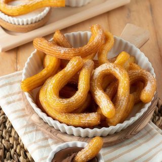 churros con nutella a parte