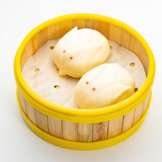 Bao dolce a vapore con crema