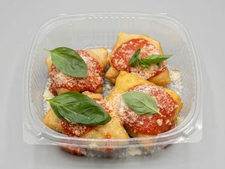 Panzerotto parmigiana di melanzane