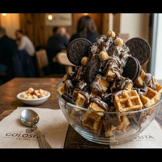 Waffle bowl Oreo