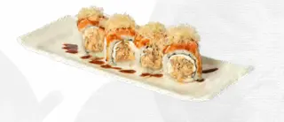 93. Salmon cheese flame