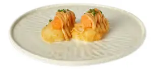 131. Crispy rice salmon - 2 pezzi