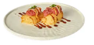 132. Crispy rice tuna - 2 pezzi