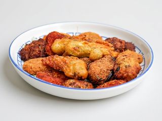 Fiori di zucca in pastella